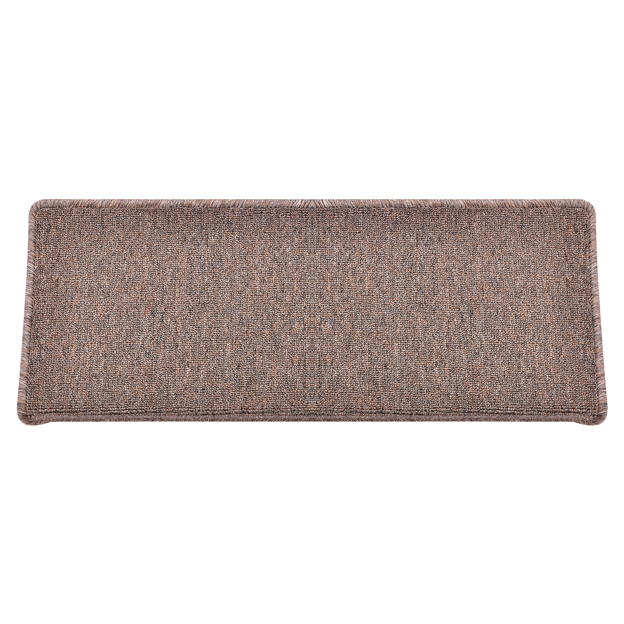 Set da 15 Tappeti Coprigradini per Scale Interne - Rettangolare - Marrone Scuro [en.casa]