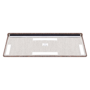 Set da 15 Tappeti Coprigradini per Scale Interne - Rettangolare - Marrone Scuro [en.casa]