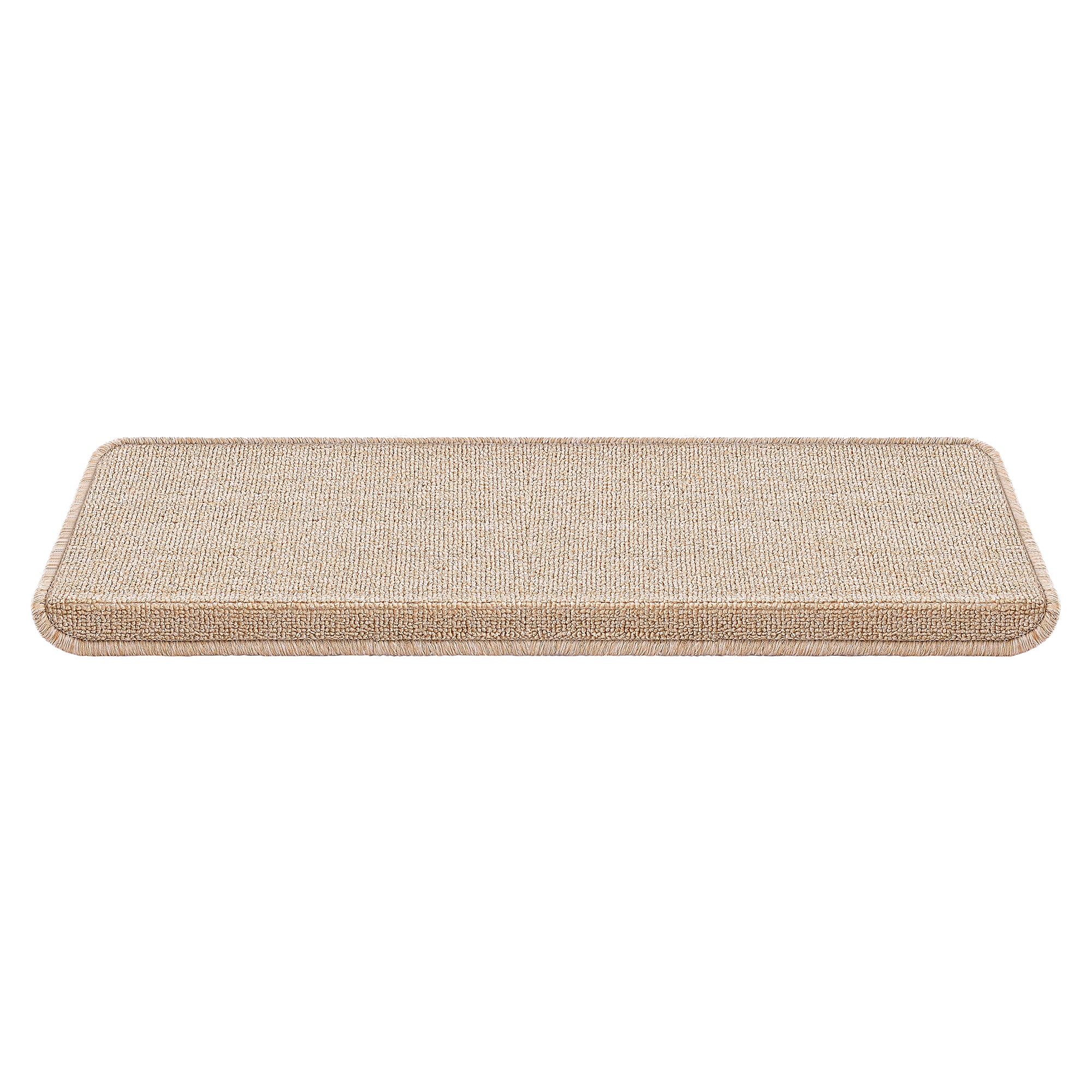Set da 15 Tappeti Coprigradini per Scale Interne - Rettangolare - Beige [en.casa]