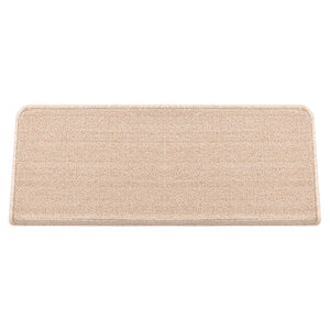 Set da 15 Tappeti Coprigradini per Scale Interne - Rettangolare - Beige [en.casa]