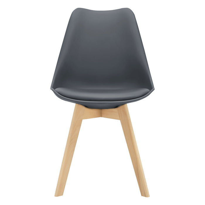 Set di 6 sedie per sala da pranzo fläten ecopelle faggio grigio 03_0006780