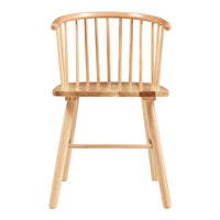 Set Stami di 2 Sedie da Sala Pranzo - Naturale [en.casa]