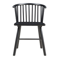 Set Stami di 2 Sedie da Sala Pranzo - Nero [en.casa]