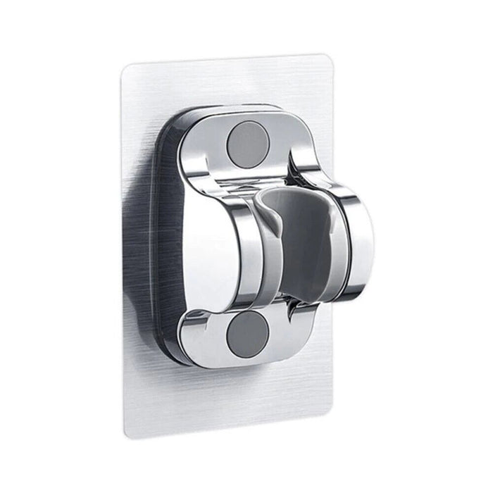 Supporto per soffione doccia da parete ABS cromato Adesivo Art. 79358