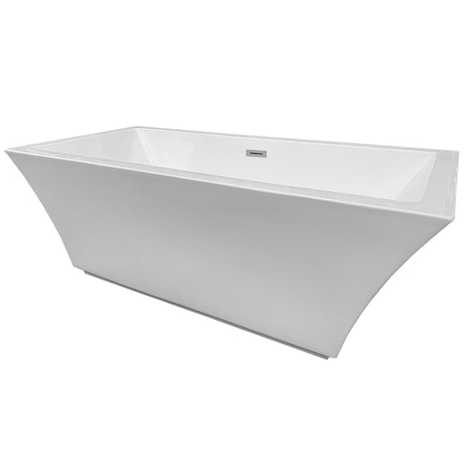 Vasca freestanding bianca 170 X 80 cm – Susan