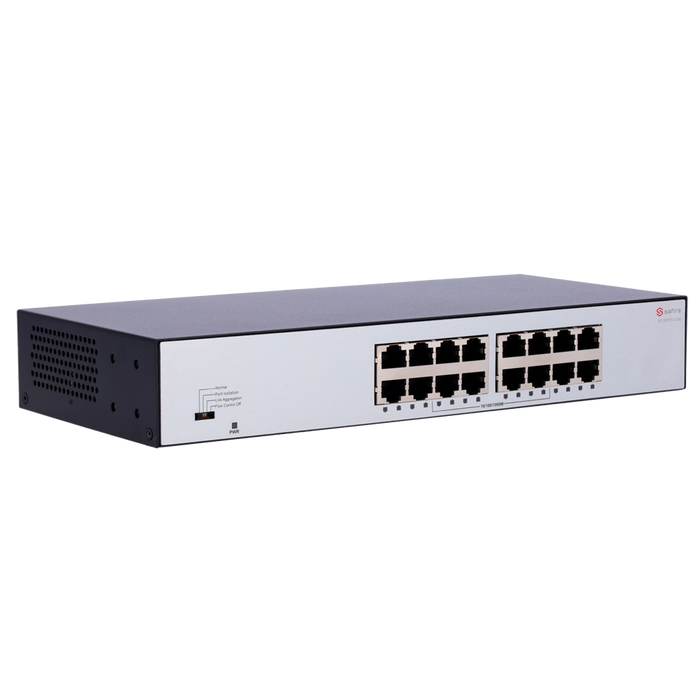 Switch 16 porte Gigabit Safire 10/100/1000 Mbps Plug & Play