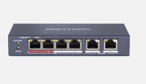 Switch di Rete 4 porte POE 2 Lan UpLink 10/100M
