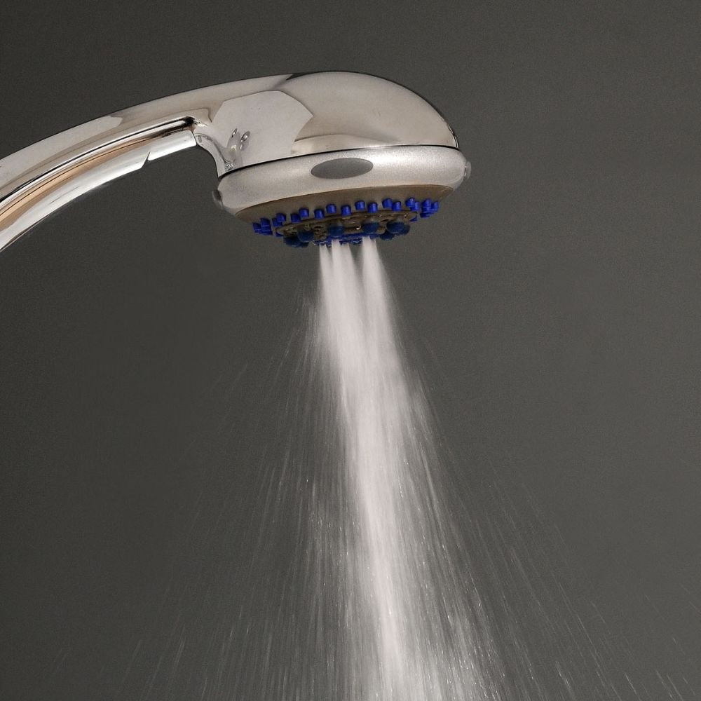 Ogomondo doccetta soffione vasca doccia 5 funzioni multigetto anticalcare abs cromato *** confezione 1