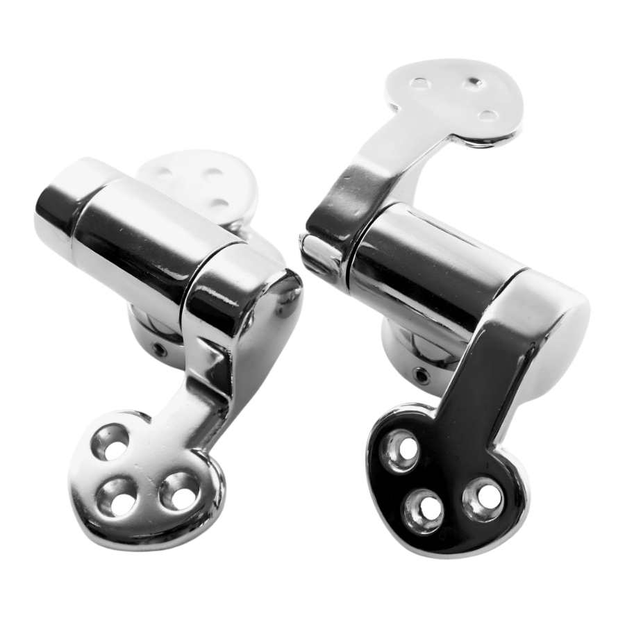 Cerniere cromate sedile wc copriwater fantasia staffe frizionato soft ogomondo *** confezione 1