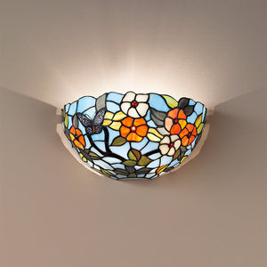 Applique Tiffany Vetro Multicolor 1 Luce E27