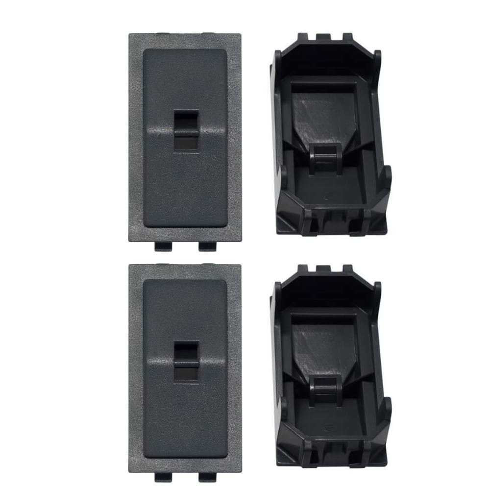 Copritasto bianco illuminabile 3 moduli per serie livinglight