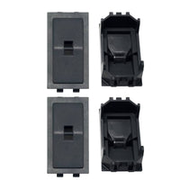 Copritasto bianco illuminabile 3 moduli per serie livinglight