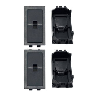 Copritasto bianco illuminabile 3 moduli per serie livinglight