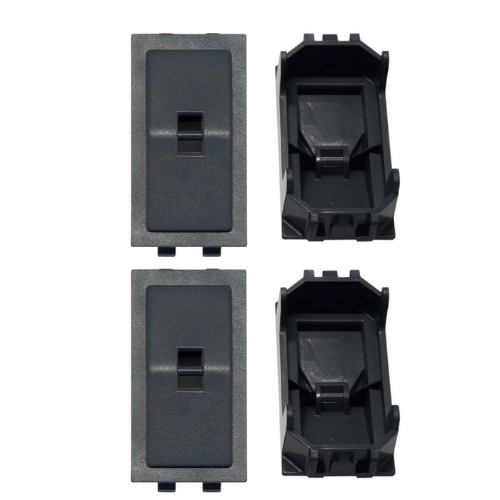 Copritasto bianco illuminabile 3 moduli per serie livinglight