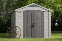 Casetta da Giardino Factor 8x11, Beige, 256,5 X 331,5 X 243 h