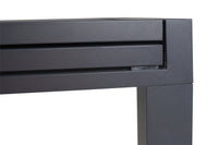 Tavolo da giardino allungabile grigio antracite 135/270 x 90 cm mod. Ares