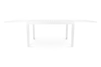 Tavolo da giardino allungabile bianco 135/270 x 90 cm mod. Ares