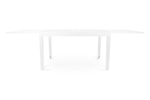 Tavolo da giardino allungabile bianco 135/270 x 90 cm mod. Ares