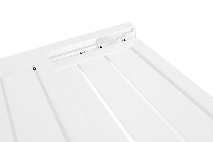 Tavolo da giardino allungabile bianco 135/270 x 90 cm mod. Ares