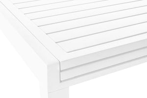 Tavolo da giardino allungabile bianco 135/270 x 90 cm mod. Ares