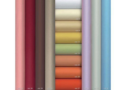 Trapunta Invernale Disegno Nadir In Tinta Unita Double Face Imbottitura 90% Piumino 10% Piumette - 1 Piazza - Var. 36 Tortora