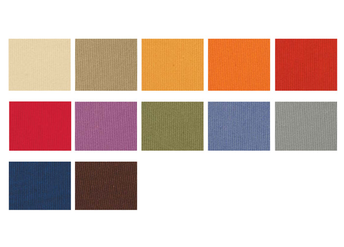 Copriseduta Sofa Cover In Tinta Unita - Coppia 1Posto - Marrone 190