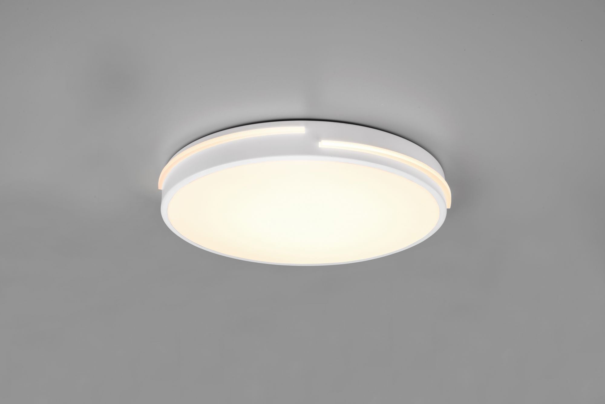 TACOMA PLAFONIERA LED, 24W 2500lm, 2700 - 6500K  BORDO BIANCO CON TELECOMANDO MULTIFUNZIONE D.40CM DIMMERABILE