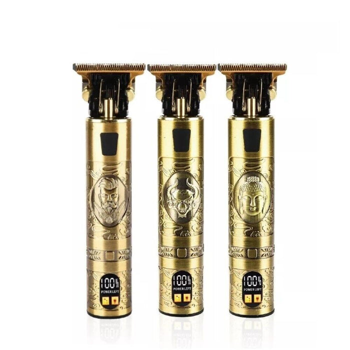 TAGLIA CAPELLI PROFESSIONALE REGOLA BARBA RASOIO ELETTRICO 3 PETTINI USB Q-LF71X