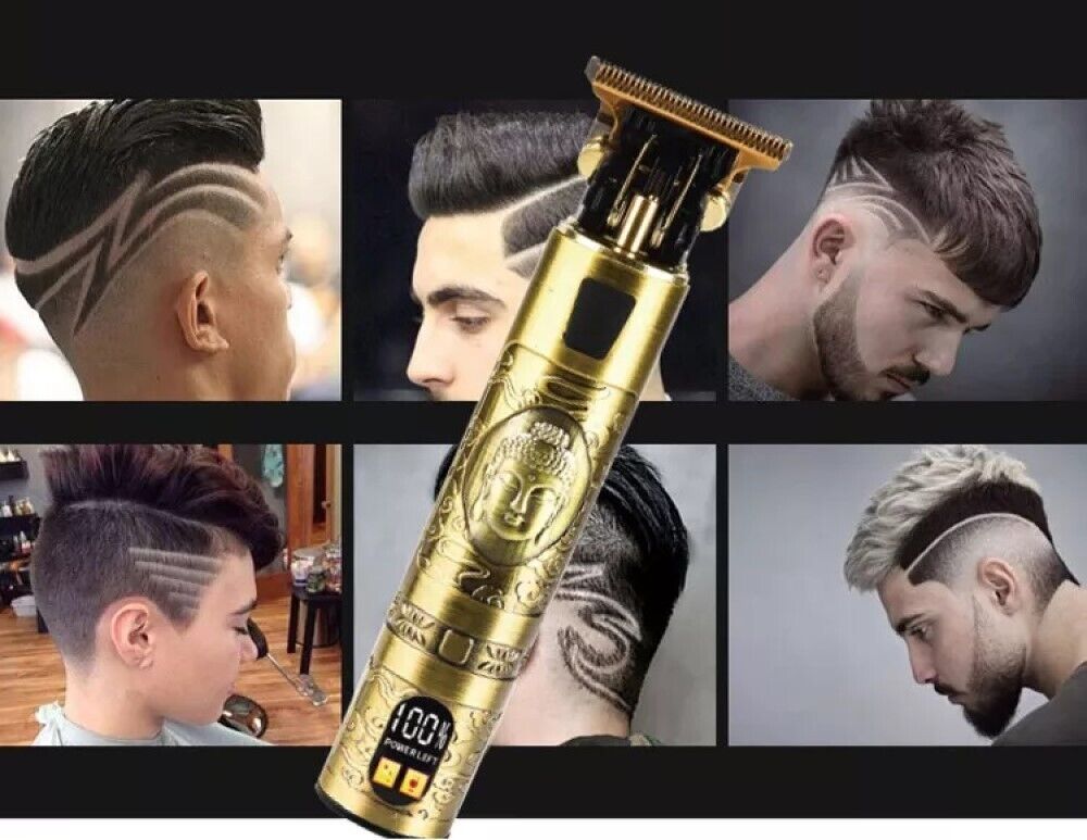 TAGLIA CAPELLI PROFESSIONALE REGOLA BARBA RASOIO ELETTRICO 3 PETTINI USB Q-LF71X