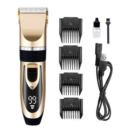 TAGLIA CAPELLI PROFESSIONALE REGOLA BARBA RASOIO ELETTRICO RICARICABILE LE-J33