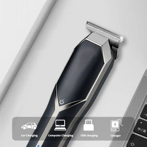 TAGLIA CAPELLI PROFESSIONALE REGOLA BARBA RASOIO ELETTRICO RICARICABILE SN-086