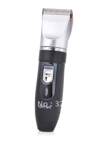 TAGLIA CAPELLI RASOIO BARBA 2 BATTERIE RICARICABILE LAMA CERAMICA RFC-208