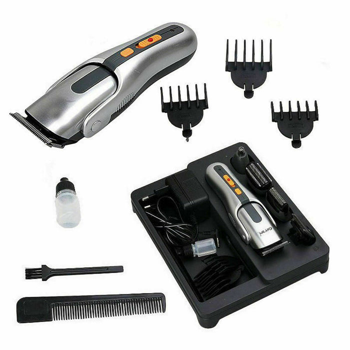 TAGLIACAPELLI RASOIO BARBA TAGLIA CAPELLI PELI NASO RICARICABILE 8 IN 1