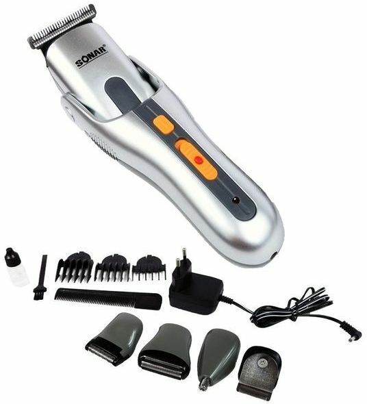 TAGLIACAPELLI RASOIO BARBA TAGLIA CAPELLI PELI NASO RICARICABILE 8 IN 1