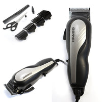 TAGLIACAPELLI RASOIO ELETTRICO REGOLA BARBA BAFFI BASETTE LAMA INOX GM-816