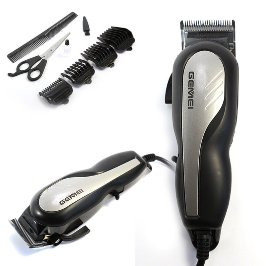 TAGLIACAPELLI RASOIO ELETTRICO REGOLA BARBA BAFFI BASETTE LAMA INOX GM-816