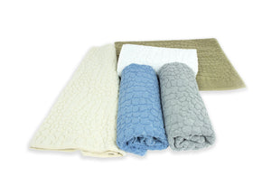 Tappeto Da Bagno Modello Animalier - 60x120 cm - Azzurro