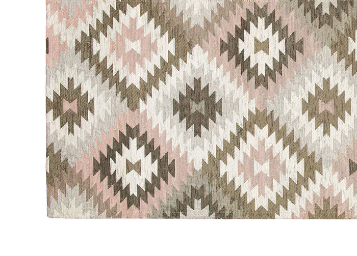 Tappeto Passatoia Cucina Corsia Retro Antiscivolo Disegno Avana Colore Rosa By Suardi - 55x280 - Rosa