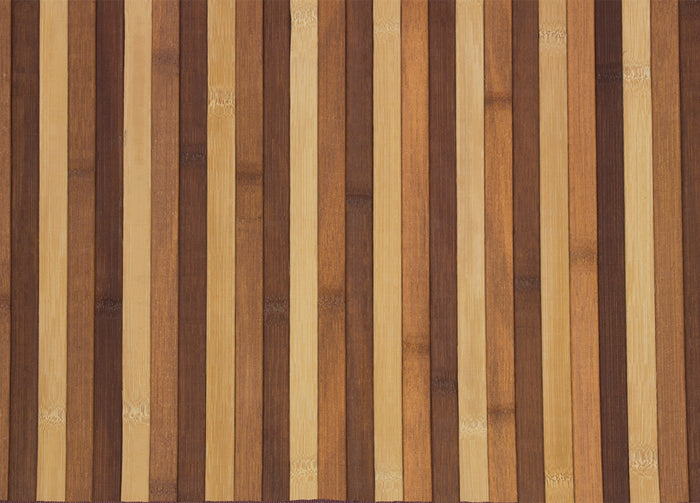 Tappeto Bamboo Degradè In Varie Colorazioni - 50x180 cm - Marrone