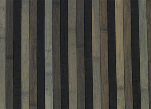 Tappeto Bamboo Degradè In Varie Colorazioni - 50x100 cm - Nero