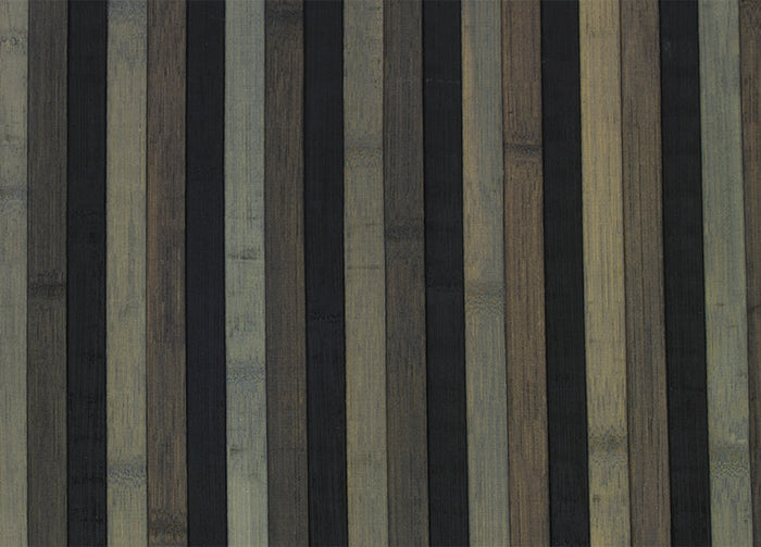 Tappeto Bamboo Degradè In Varie Colorazioni - 50x100 cm - Nero