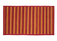Tappeto Bamboo Degradè In Varie Colorazioni - 50x230 cm - Rosso