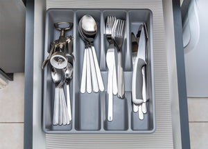 Tappetino Gommato Antiscivolo Multiuso Per Cassetti e Superfici Colore  Bianco - 65x500cm - Bianco