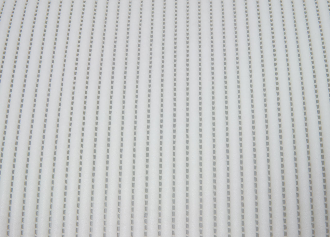 Tappetino Yoga Sport Ginnastica 65x200cm Antiscivolo Colore Bianco