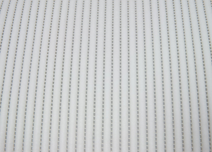 Tappetino Yoga Sport Ginnastica 65x200cm Antiscivolo Colore Bianco