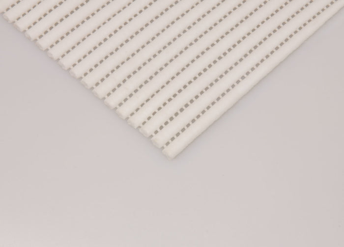 Tappetino Gommato Antiscivolo Multiuso Per Cassetti e Superfici Colore  Bianco - 65x500cm - Bianco