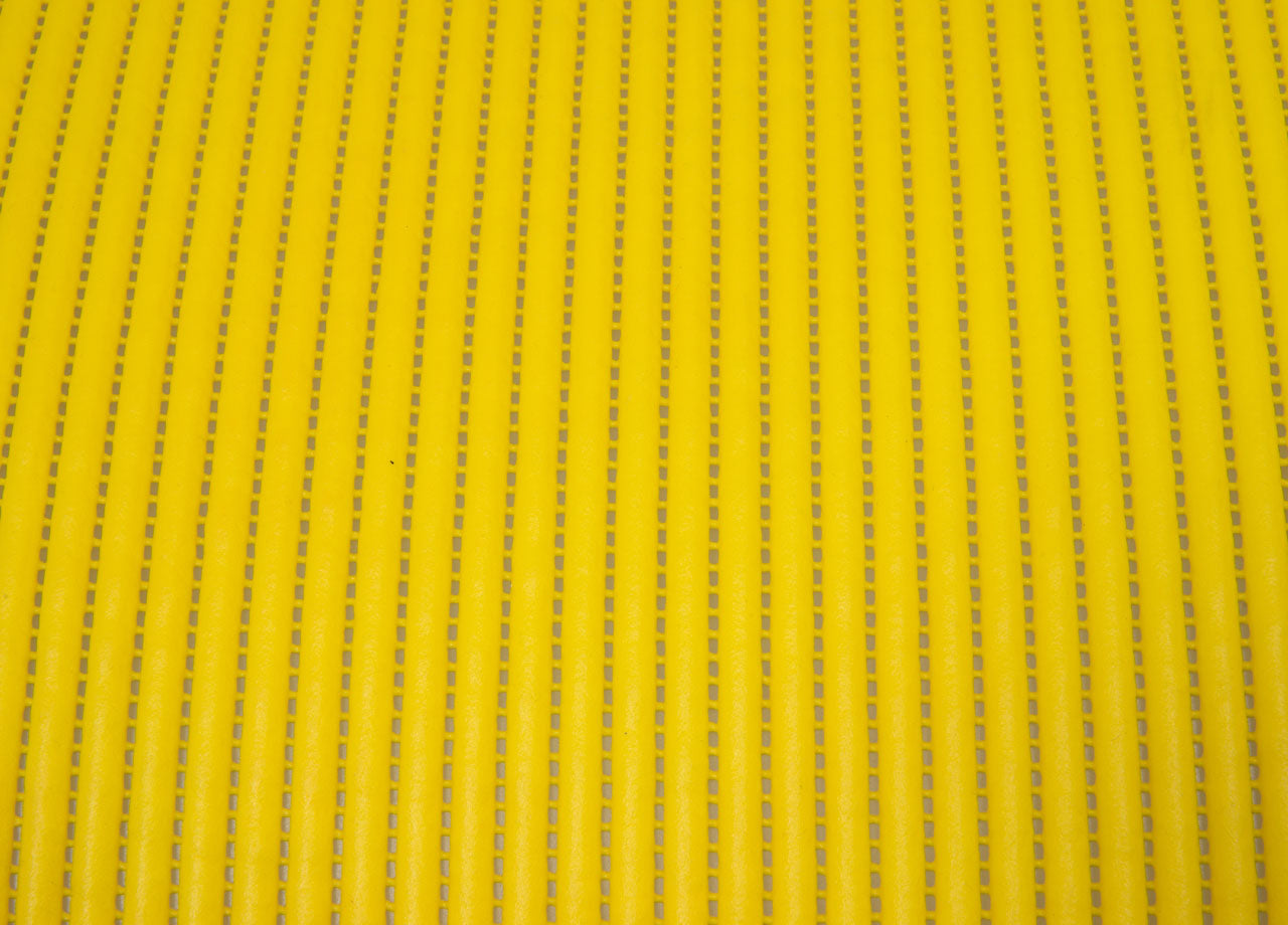 Tappetino Yoga Sport Ginnastica 65x200cm Antiscivolo Colore Giallo