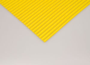 Tappetino Yoga Sport Ginnastica 65x200cm Antiscivolo Colore Giallo