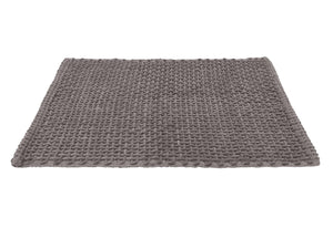 Tappeto Bagno Doccia Antiscivolo In Microfibra Super Assorbente Osaka - Parure 3 Pezzi - Stone