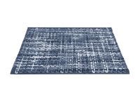 Tappeto Bagno Doccia Antiscivolo In Microfibra Super Assorbente Plot - 50x80 - Blu